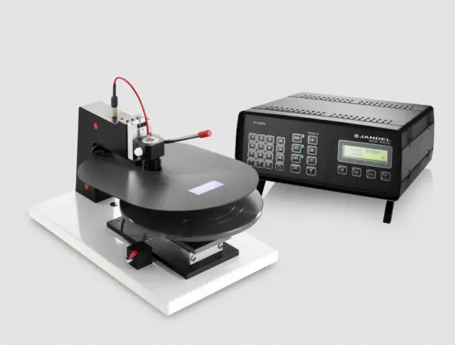 Jandel Wafer probing system 